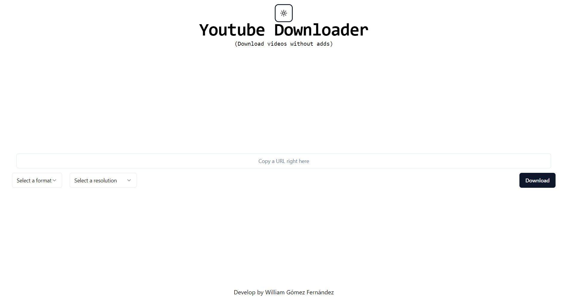 YoutubeDownloader